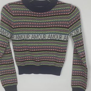 New Topshop Cropped Sweater - XS
